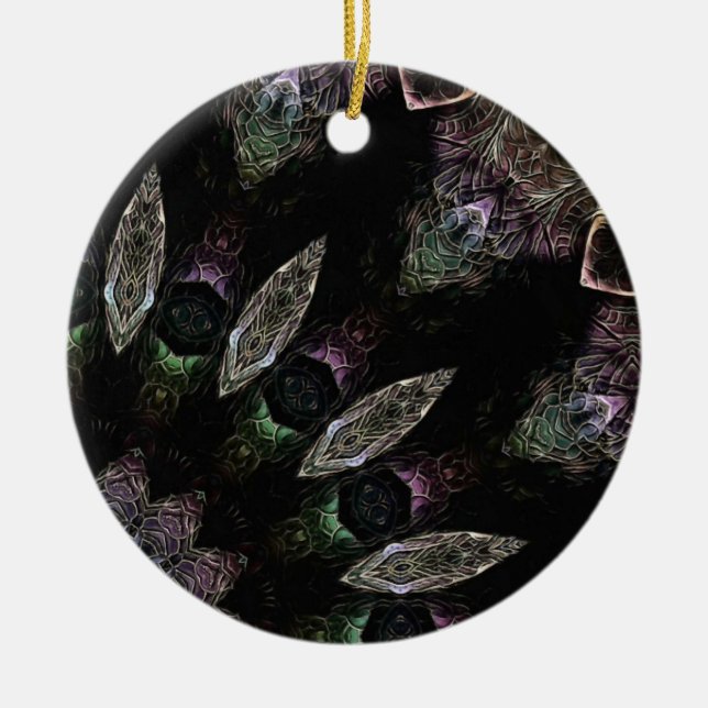 Theo Ceramic Ornament (Front)