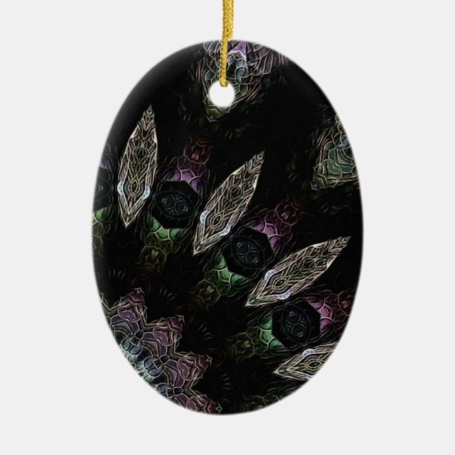 Theo Ceramic Ornament (Front)