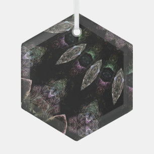 Theo  glass tree decoration