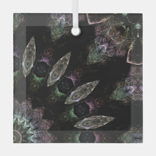 Theo  glass tree decoration