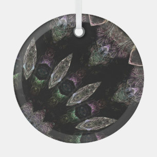 Theo  glass tree decoration