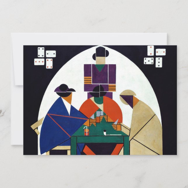 Theo van Doesburg - Card Players (Front)