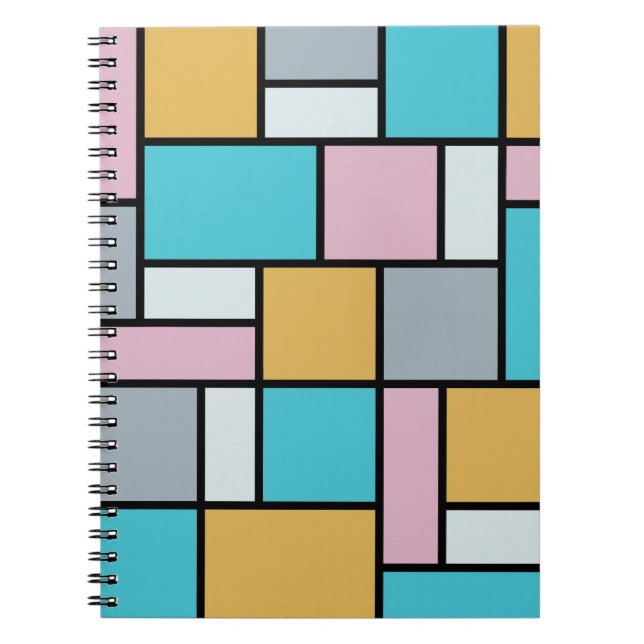 Theo Van Doesburg - Composition 17 - Mondrian Art Notebook (Front)