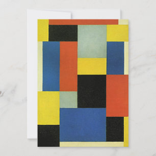 Theo van Doesburg, Composition XX, card