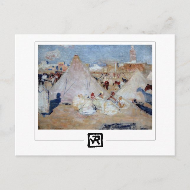 Théo van Rysselberghe #61 - Fine Art Postcard (Front)