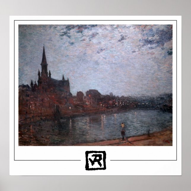 Théo van Rysselberghe Zedign Art Poster #143 (Front)