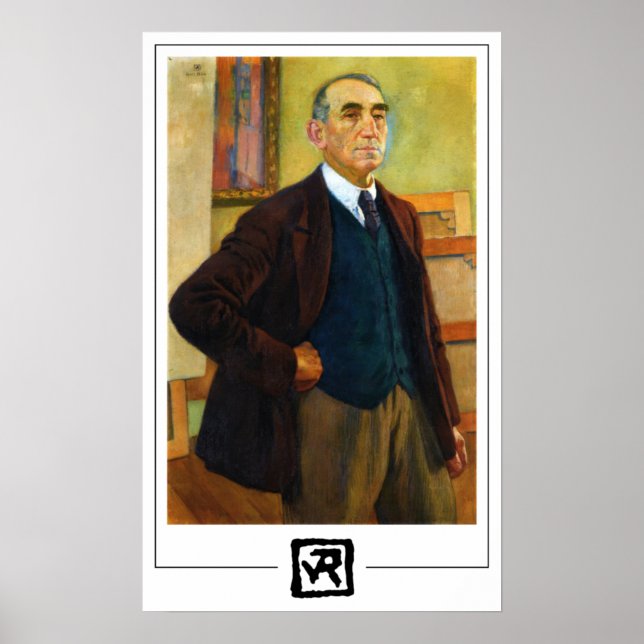 Théo van Rysselberghe Zedign Art Poster #147 (Front)