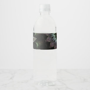 Theo   water bottle label