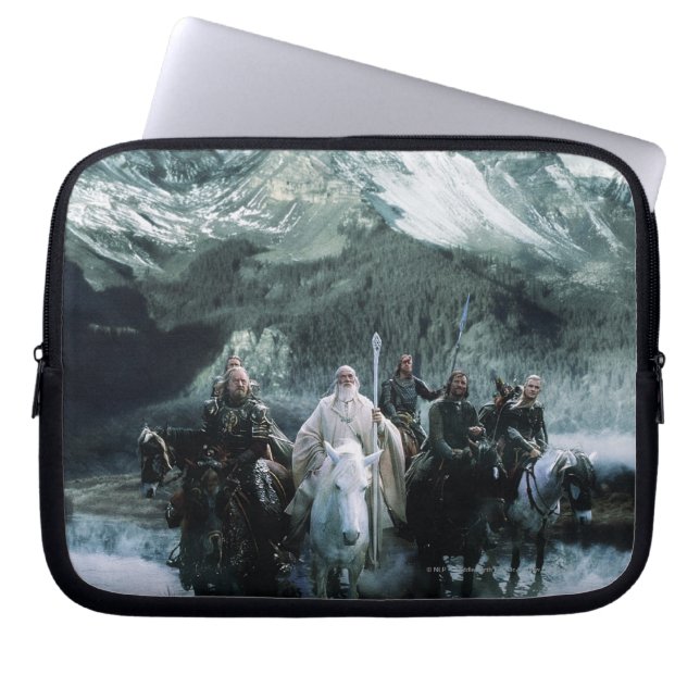 Theoden and the Fellowship Laptop Sleeve (Front)