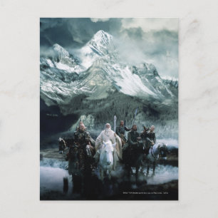 Theoden and the Fellowship Postcard