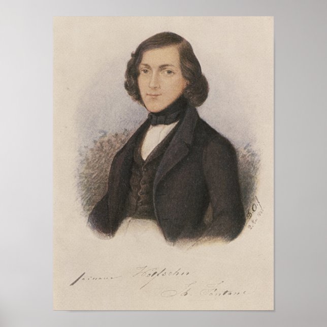 Theodor Fontane, 1843 Poster (Front)