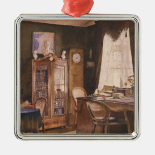Theodor Fontane's Study Metal Ornament