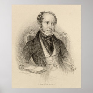 Theodore Hook, Esq., engraved by G. Murray Poster