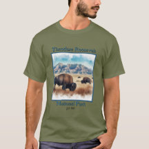 Theodore Roosevelt National Park Bison Souvenir