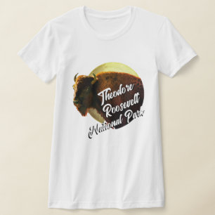 Theodore Roosevelt National Park & Buffalo  T-Shirt