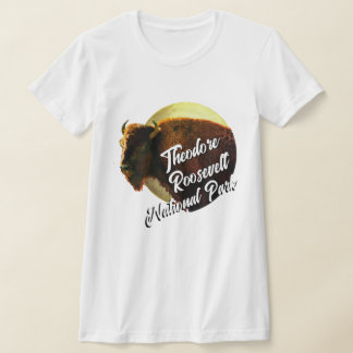 Theodore Roosevelt National Park & Buffalo  T-Shirt