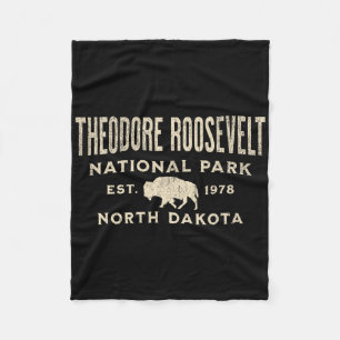 Theodore Roosevelt National Park Fleece Blanket