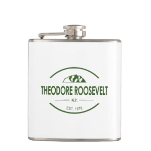 Theodore Roosevelt National Park Hip Flask