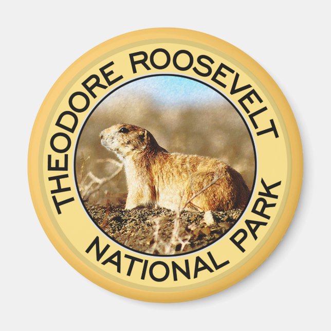 Theodore Roosevelt National Park Magnet (Front)