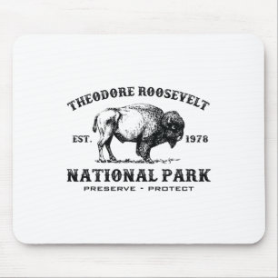 Theodore Roosevelt National Park North Dakota Biso Mouse Pad
