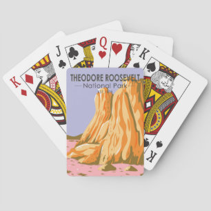Theodore Roosevelt National Park North Dakota  Playing Cards