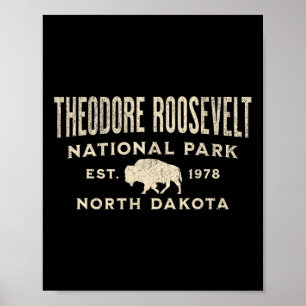 Theodore Roosevelt National Park Poster