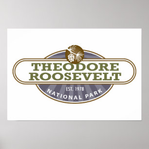 Theodore Roosevelt National Park Poster