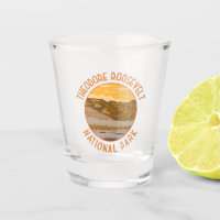 Theodore Roosevelt National Park Retro Distressed