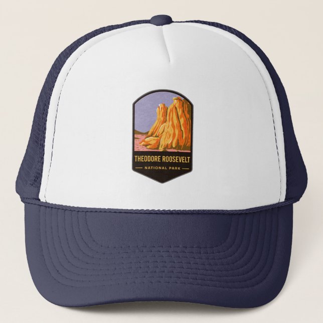 Theodore Roosevelt National Park Trucker Hat (Front)