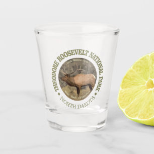 Theodore Roosevelt NP Shot Glass