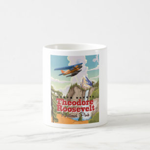 Theodore Roosevelt Park vintage travel poster Coffee Mug