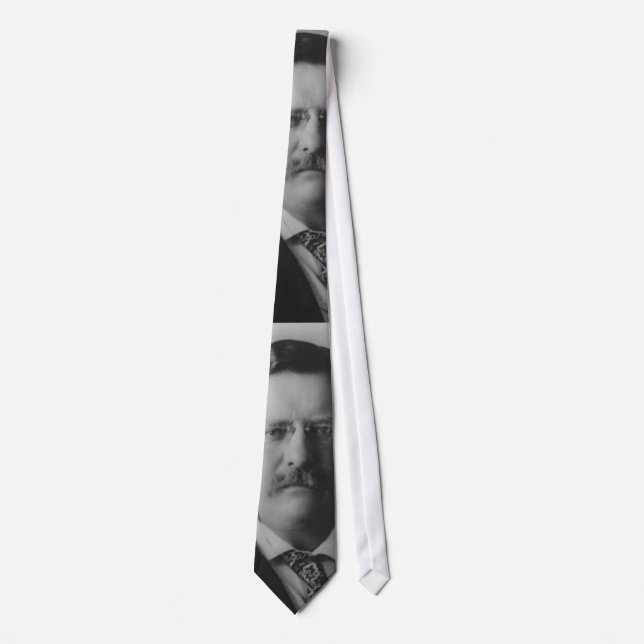 Theodore Roosevelt Portrait Tie (Front)