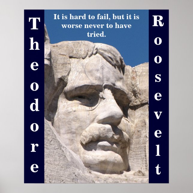 Theodore Roosevelt Poster (Front)