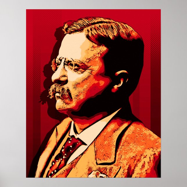 Theodore Roosevelt Poster (Front)