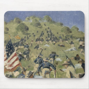 Theodore Roosevelt taking the Saint Juan Mouse Pad
