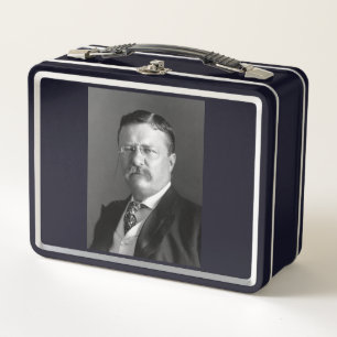 Theodore Roosevelt Teddy President Republican Metal Lunch Box