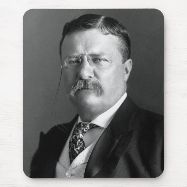 Theodore Roosevelt Teddy President Republican Mouse Pad (Front)