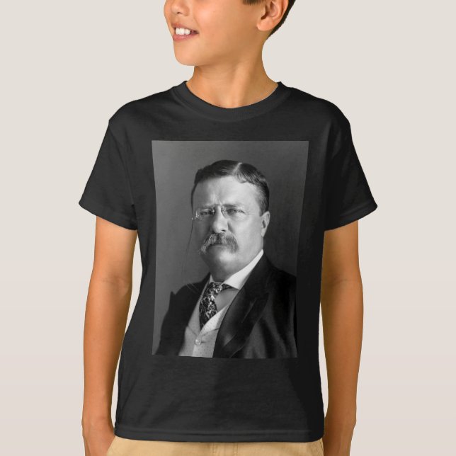 Theodore Roosevelt Teddy President Republican T-Shirt (Front)