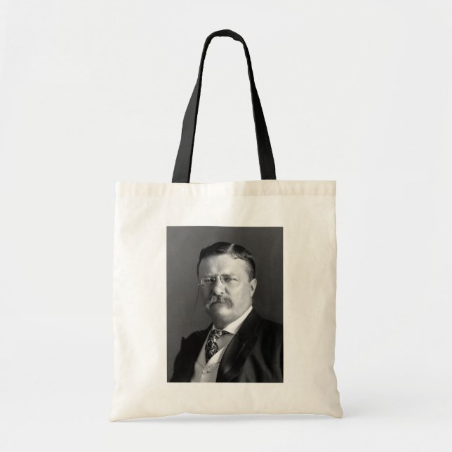 Theodore Roosevelt Teddy President Republican Tote Bag (Front)