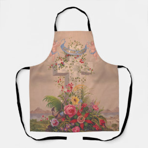Theological virtues Faith, Hope and Charity Apron