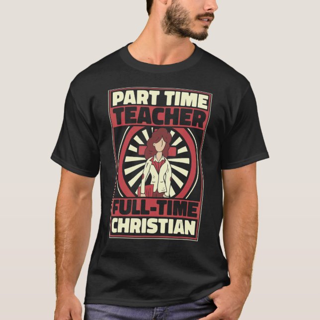 Theology Bible Study Christianity   Christian Teac T-Shirt (Front)