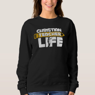 Theology Bible Study  Christianity Christian Teach Sweatshirt