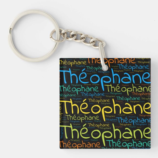 Theophane Key Ring (Front)