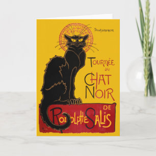 Theophile Steinlen - Le Chat Noir Vintage Card