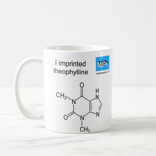 theophylline template mug (Left)