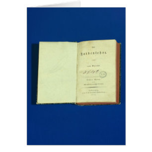 Theory of Colours, 1810