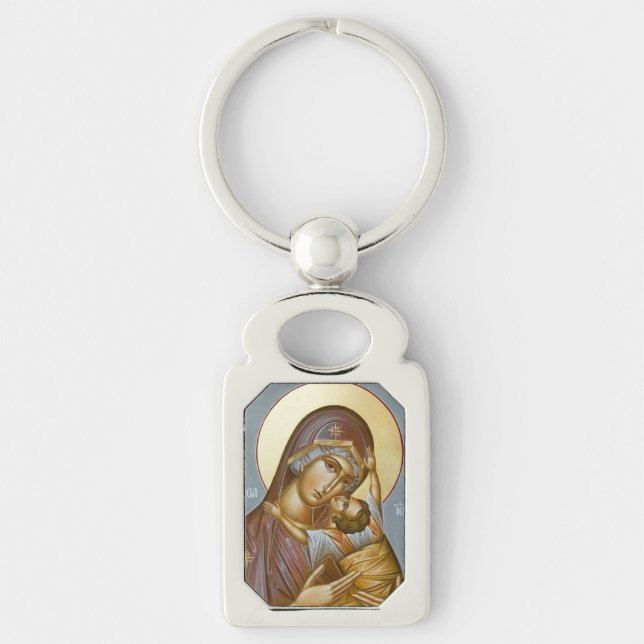 Theotokos Kardiotissa Keyring (Front)