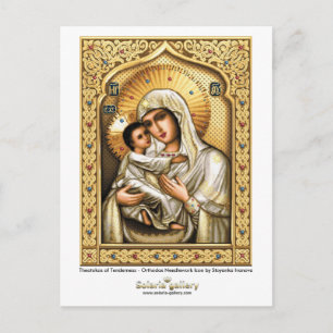 Theotokos of Tenderness - Postcard