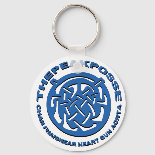 ThePeakPosse Keychain (Front)