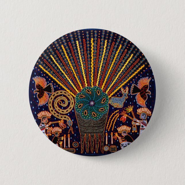 thePeyoteExperience 6 Cm Round Badge (Front)